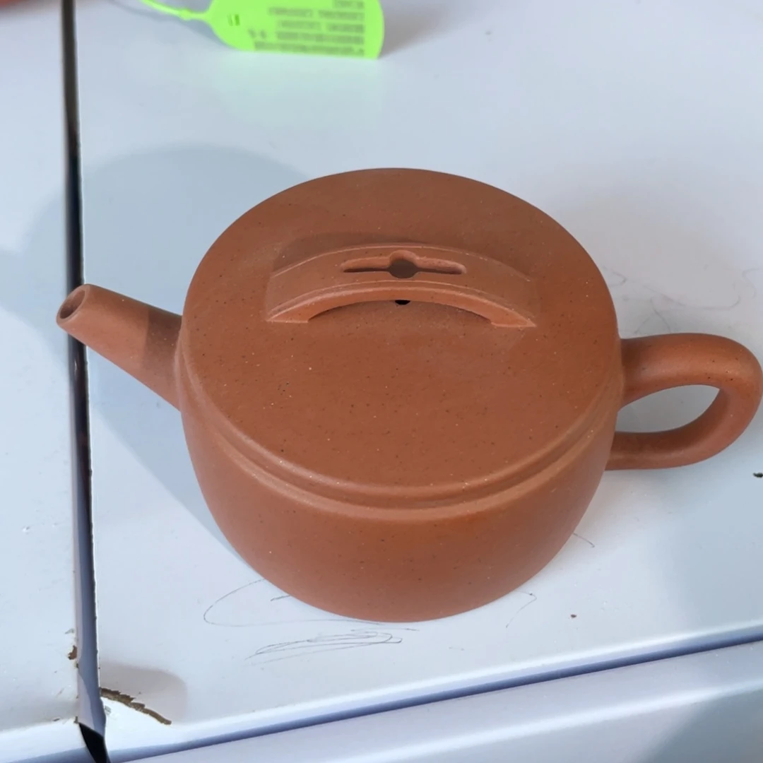 紫砂茶杯红泥汉瓦