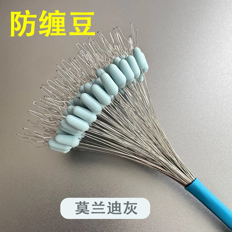 防缠豆黑坑竞技太空豆硅胶锁紧太空豆防缠绕定位竞技垂钓渔具配件