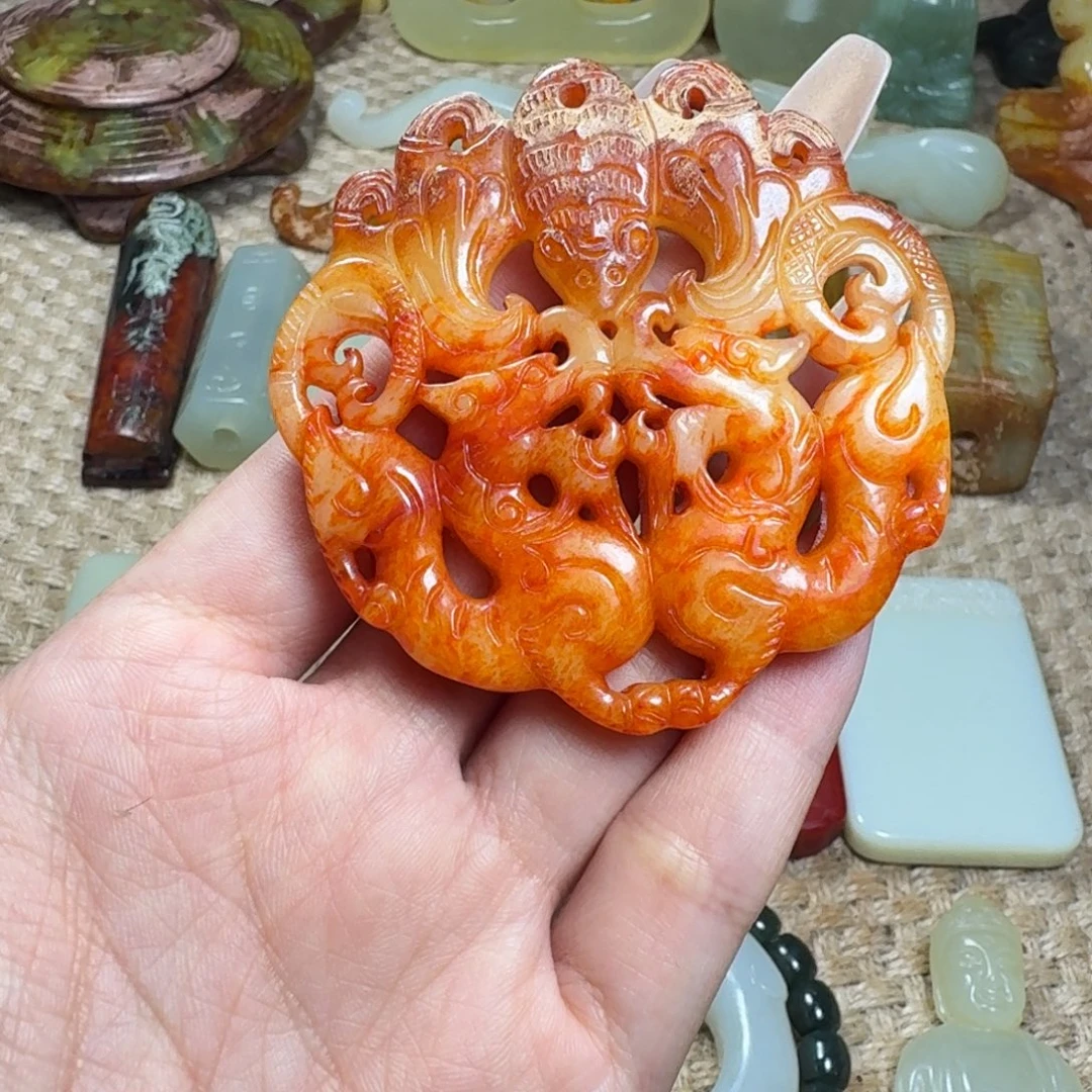 吊坠白玉菩提挂件