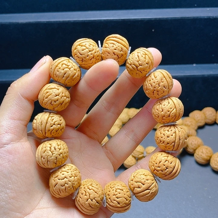 豆***多吊坠桃核桃核手串