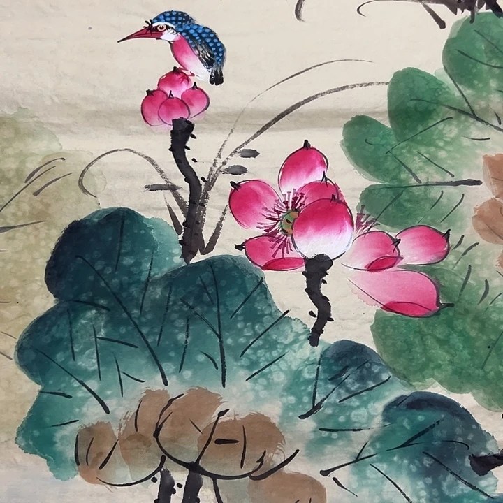 手绘国画作品欣赏