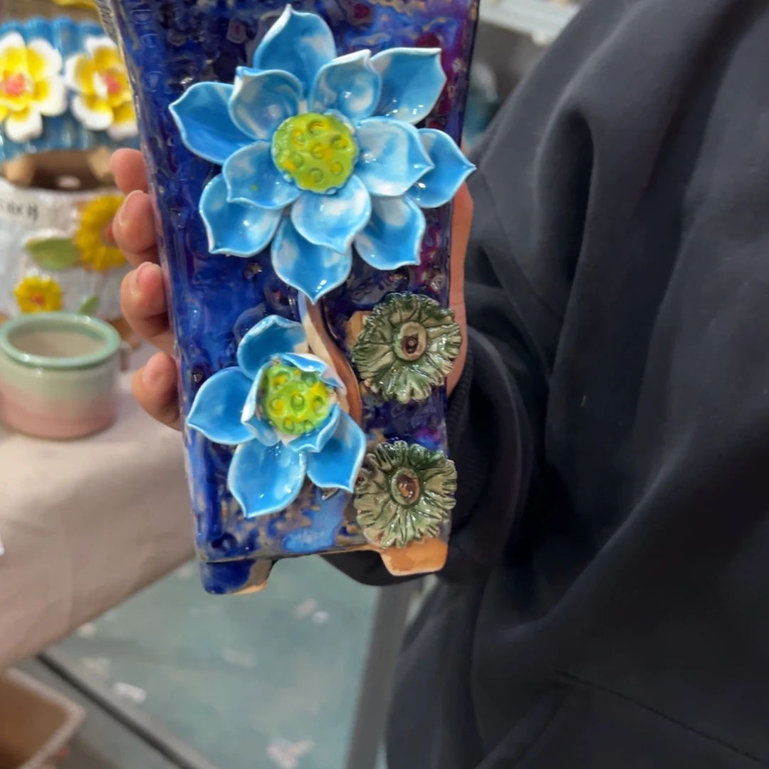 满20米秒退拉黑花盆