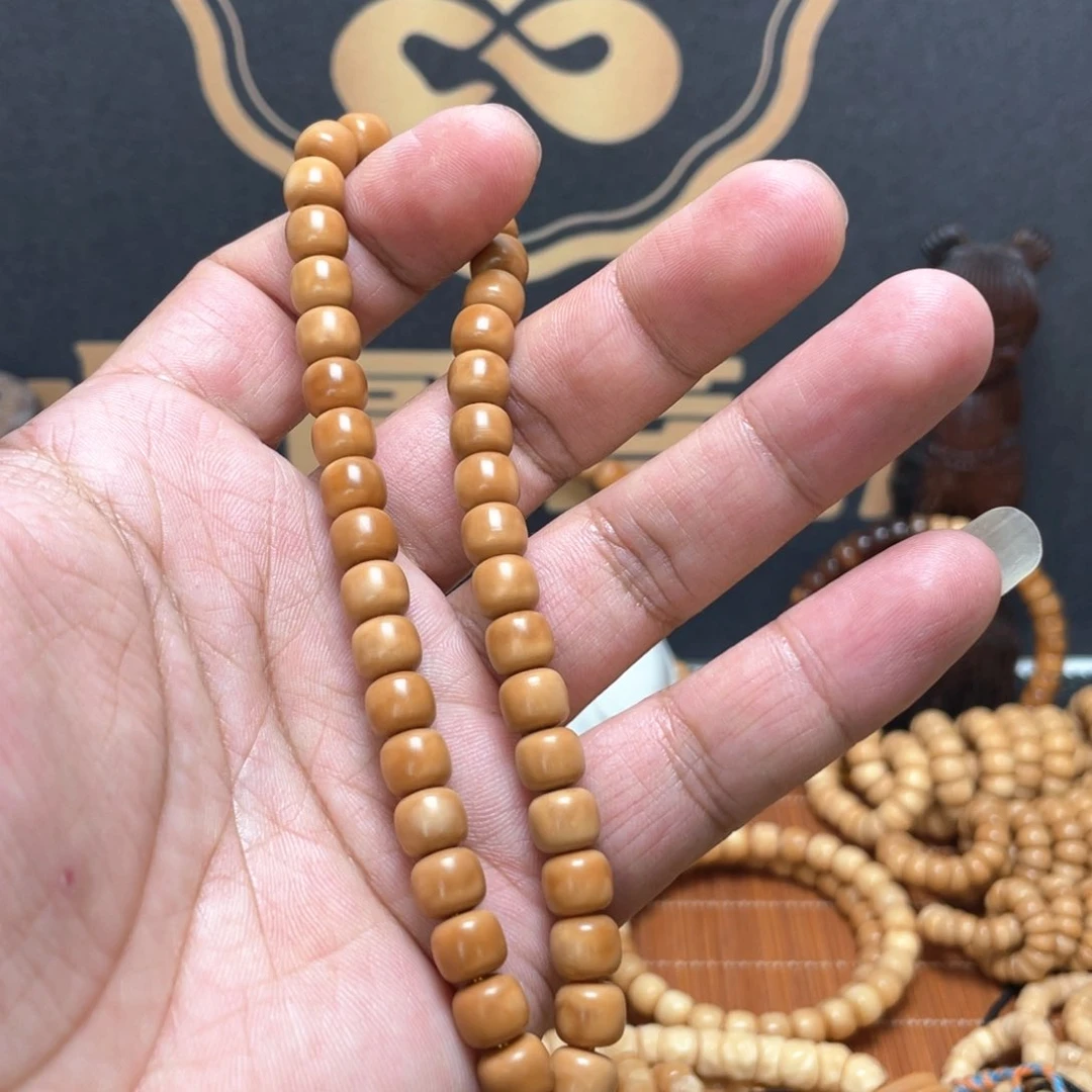 龙眼菩提吊坠洋**意龙脊菩提8*7老型手持38粒老料无科技