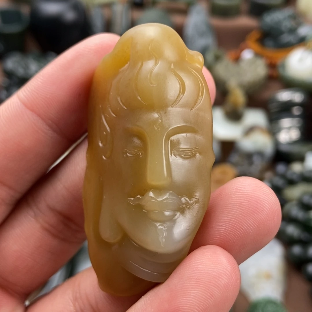 和田玉挂件未镶嵌