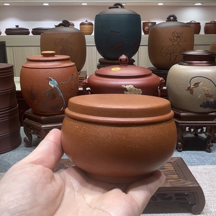 紫砂茶叶罐茶叶罐