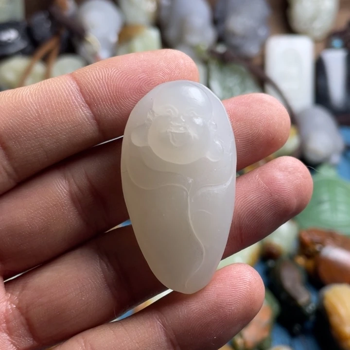 和田玉挂件未镶嵌