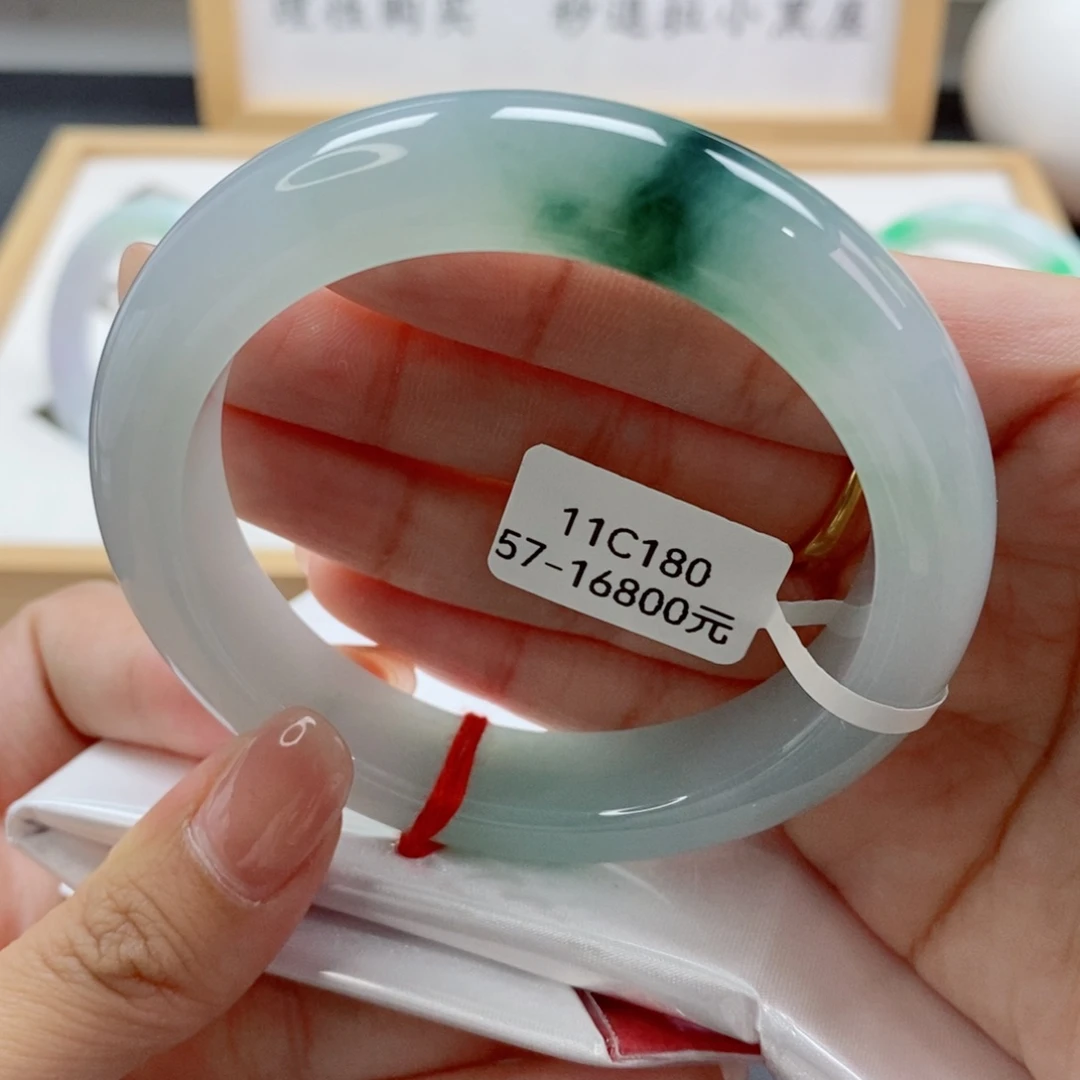 翡翠未镶嵌手镯天然A货翡翠手镯