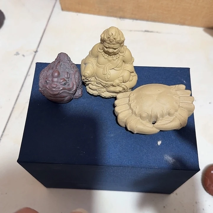 紫砂茶宠哇**哦雕塑瑕疵茶宠