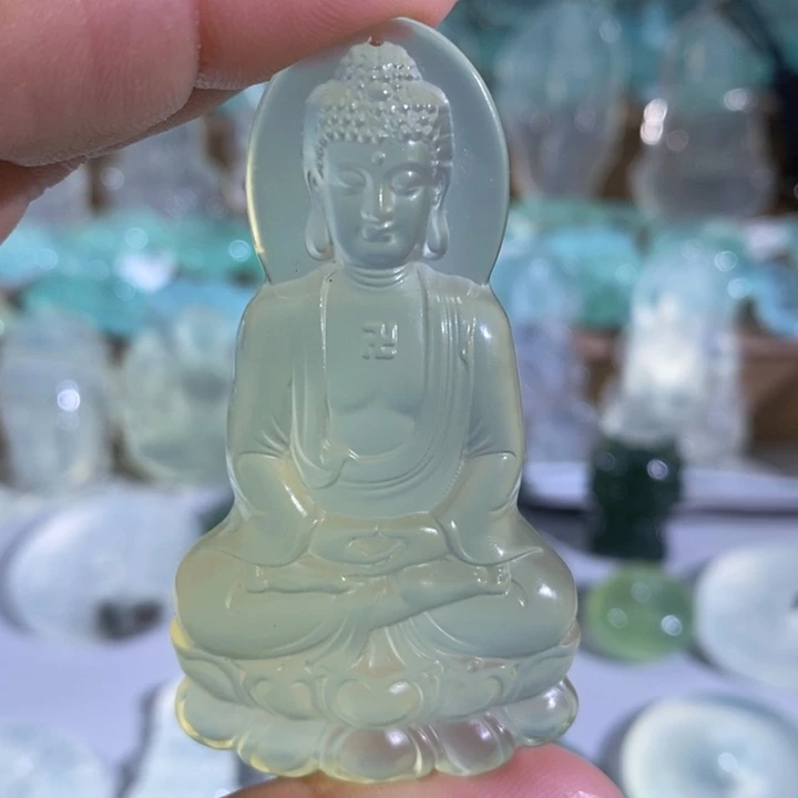 岫玉吊坠未镶嵌吊坠