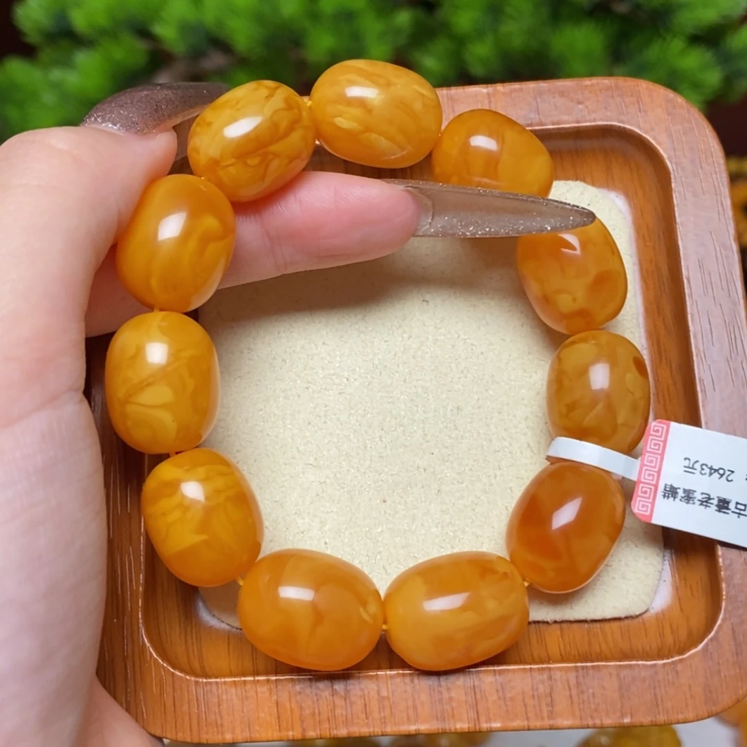 【闪购商品】未镶嵌蜜蜡手链手串
