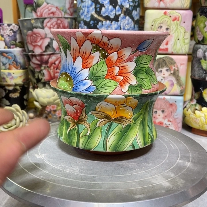 景德镇艺术手绘作品