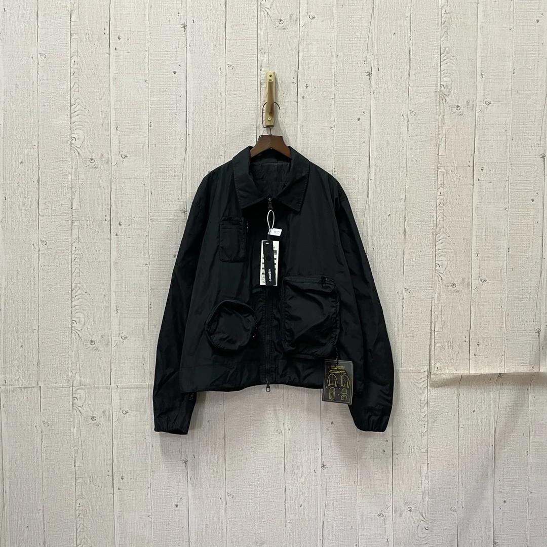 95新 LouisVuitton/路易威登 q3.1 lv口袋机能尼龙夹克52码914346