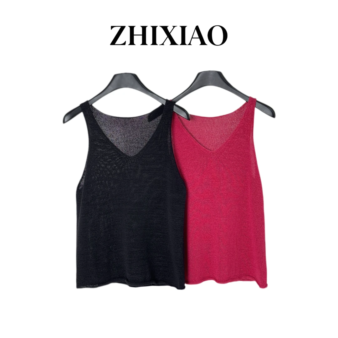 【ZHIXIAO】夏季新款：针织背心5758-3