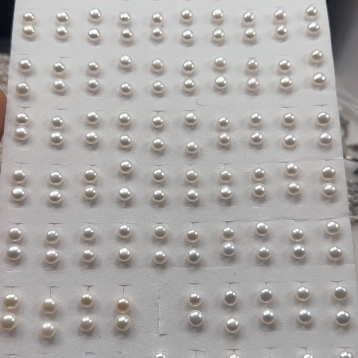 淡水珍珠定制项链带扣头未镶嵌