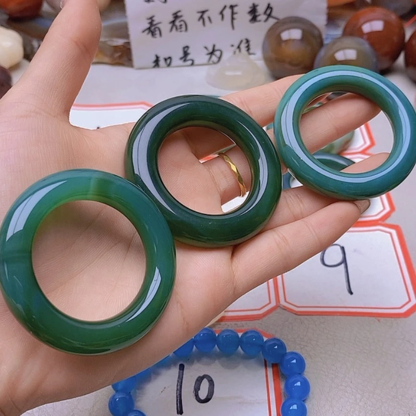 【闪购商品】未镶嵌玛瑙/玉髓珠宝半成品大**摆