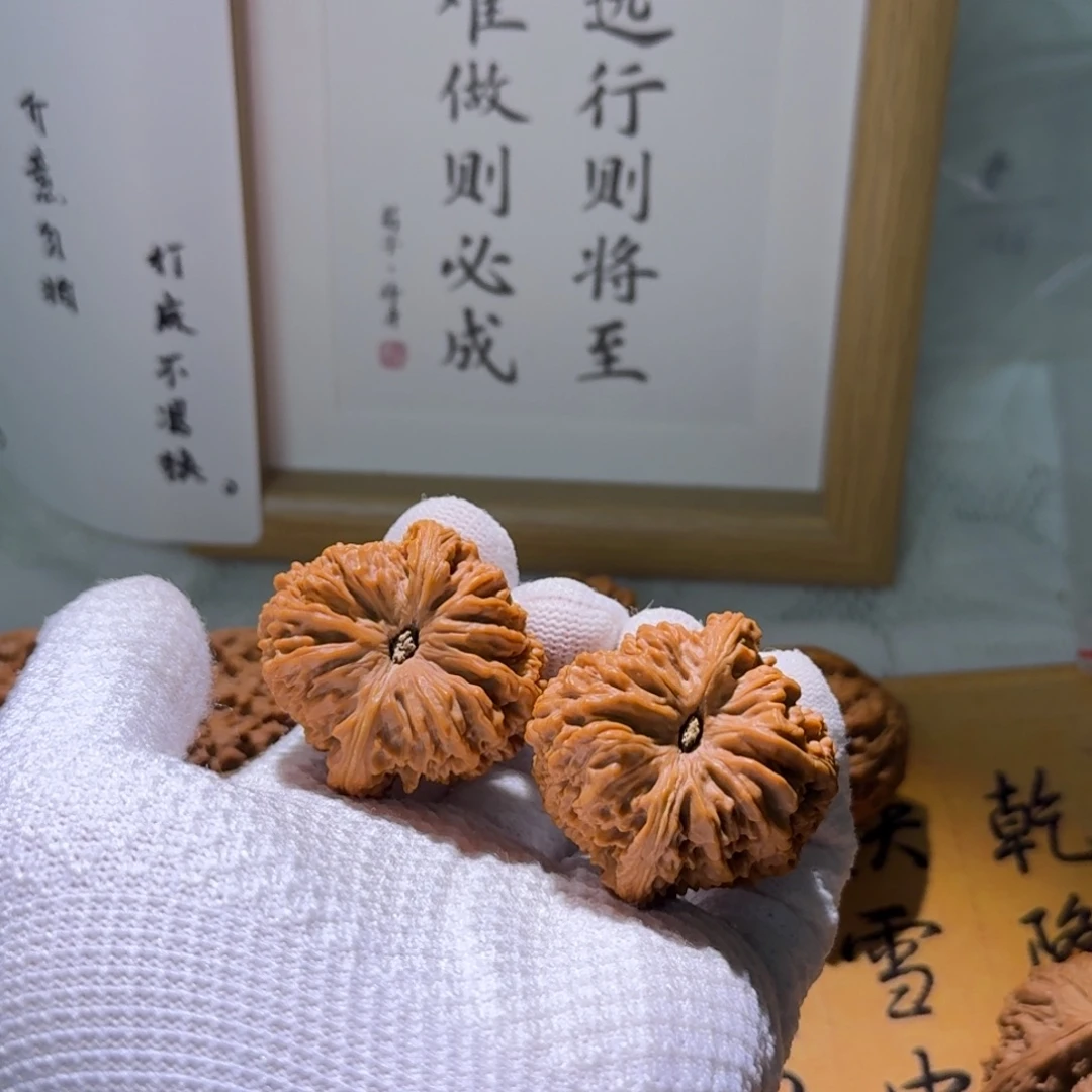 真***啊文玩核桃吊坠39球疆