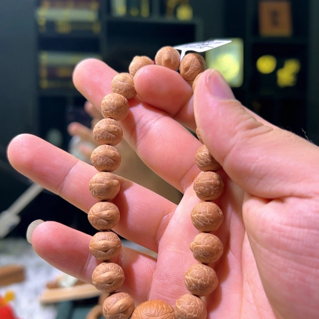 凤眼菩提手串实心籽