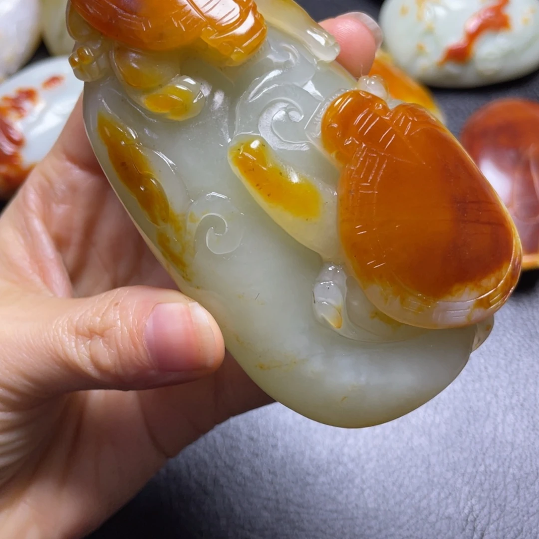 工***长和田玉未镶嵌颈饰