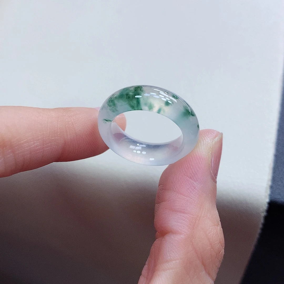 未镶嵌戒指翡翠11-12号