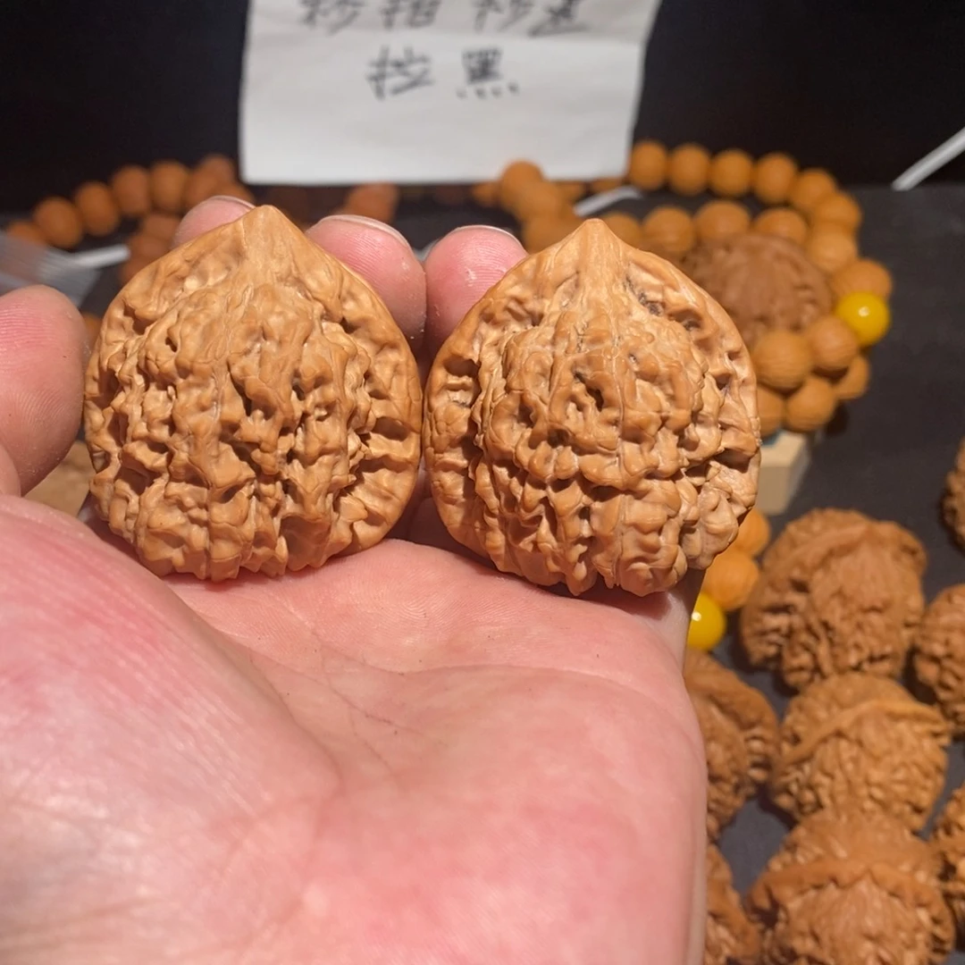 文玩核桃把件官帽