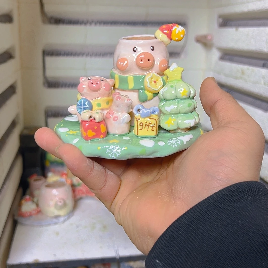 老梧家的手工多肉花盆