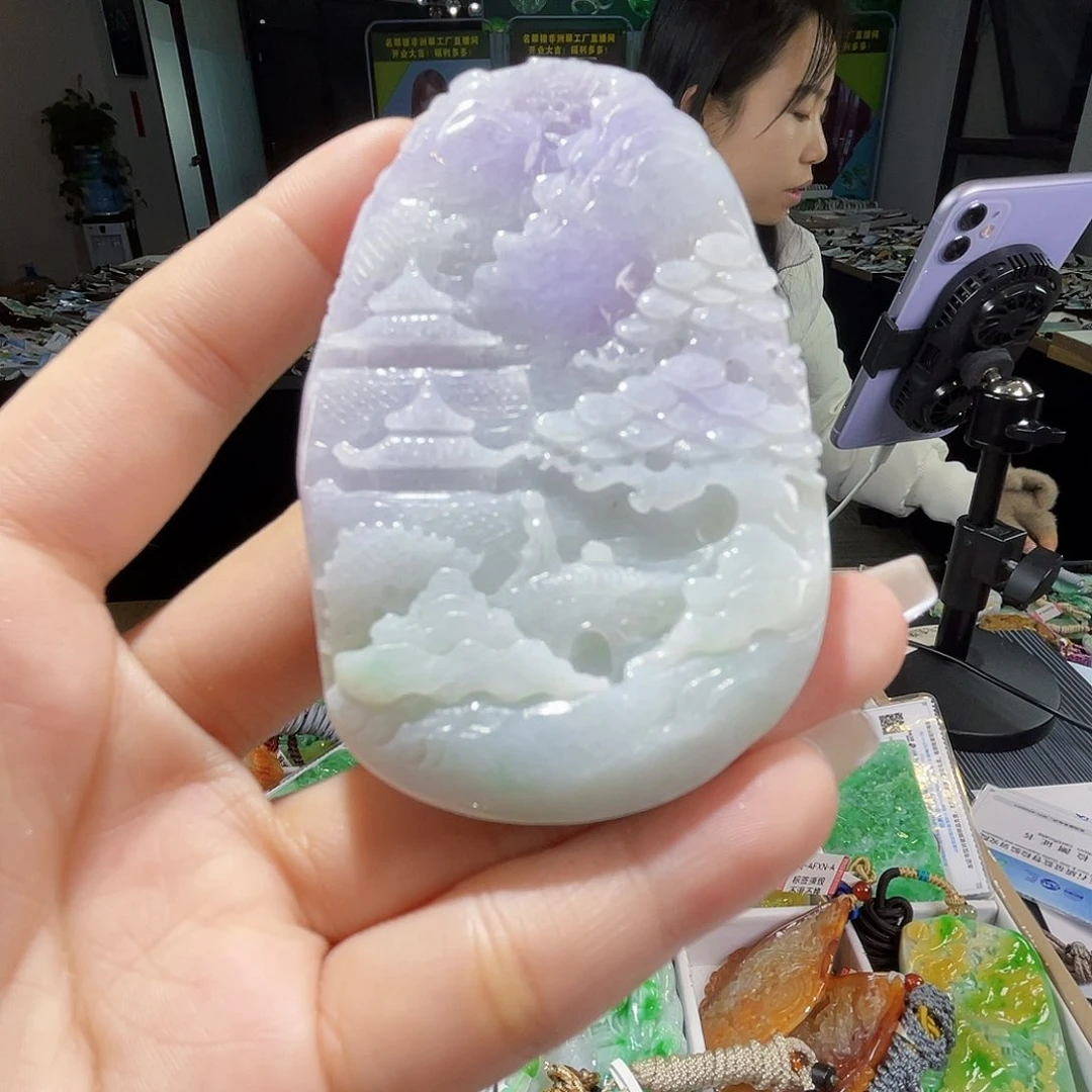 颈饰未镶嵌翡翠一