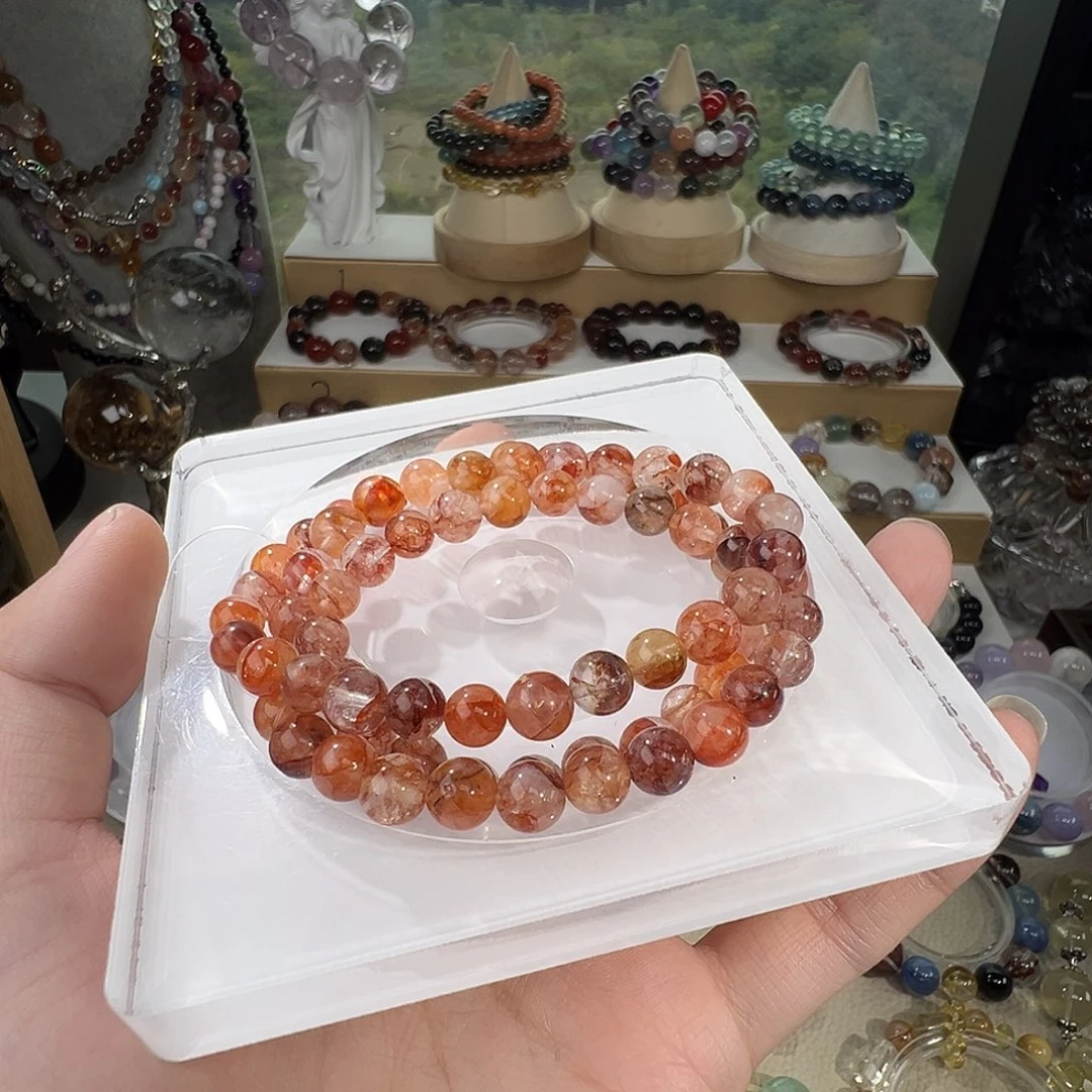 非金属红胶花三圈宠了