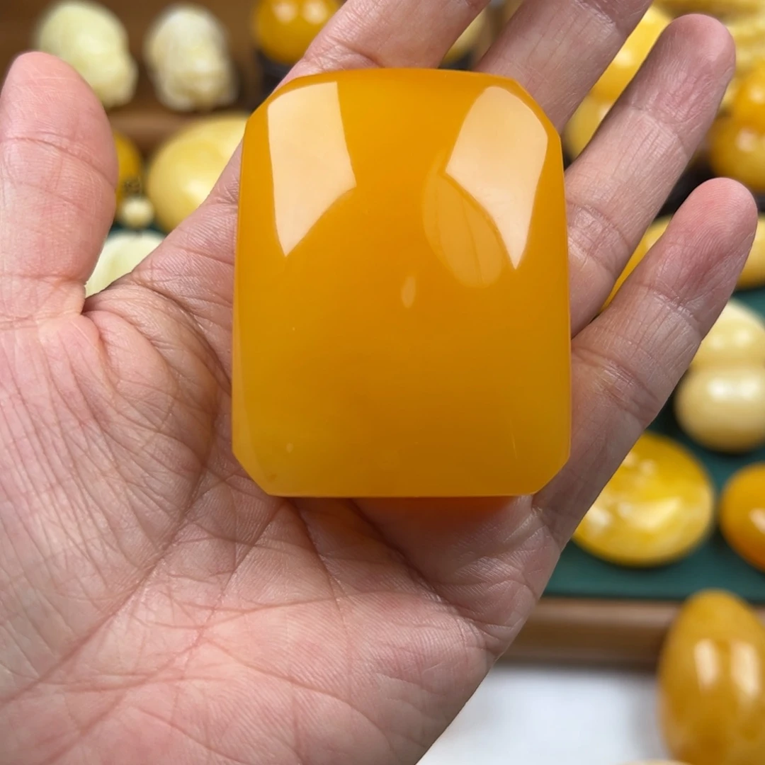 琥珀未镶嵌颈饰纯天然琥珀蜜蜡无优化