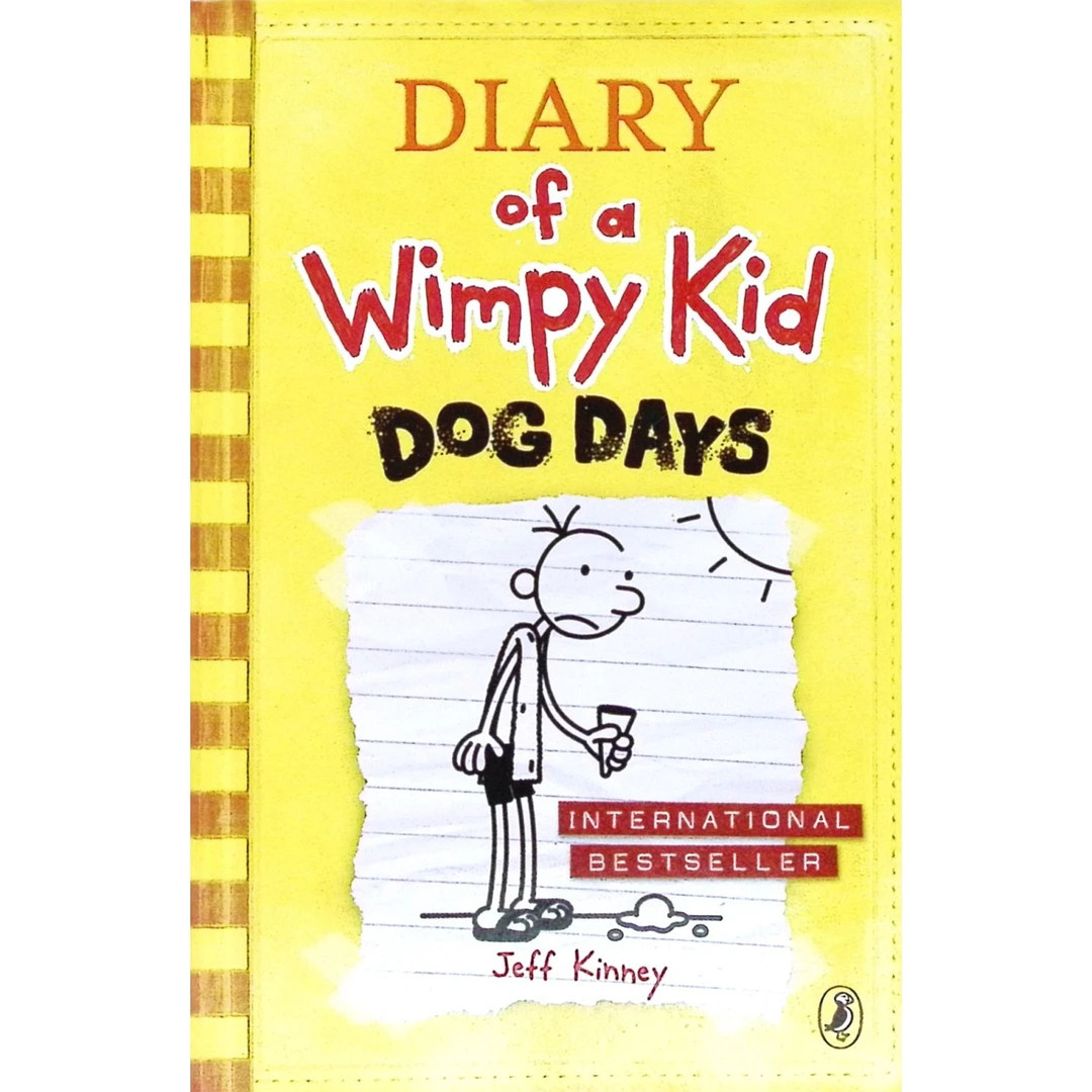 小屁孩日记系列DogDays原版书英语绘本亲子共读