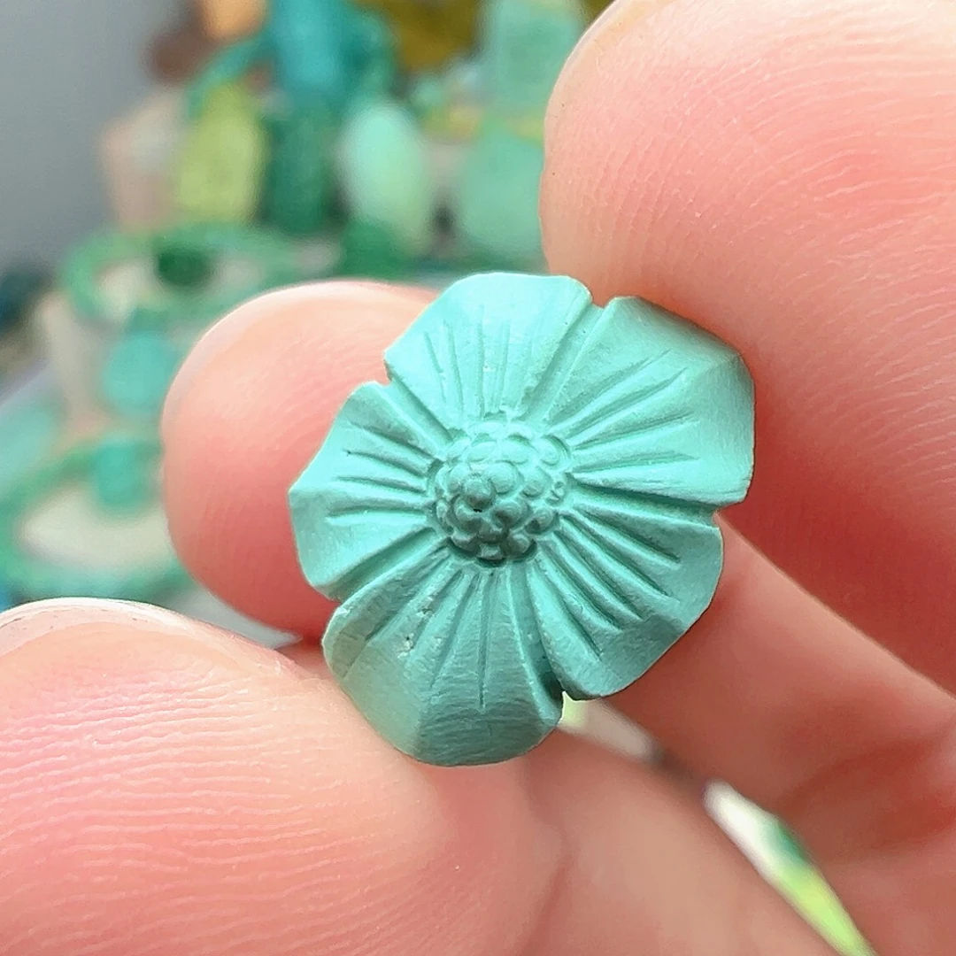 绿松石未镶嵌主播万珍