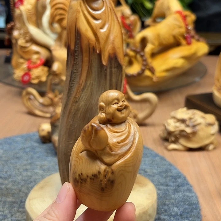 ****人柏木（崖柏）崖柏摆件