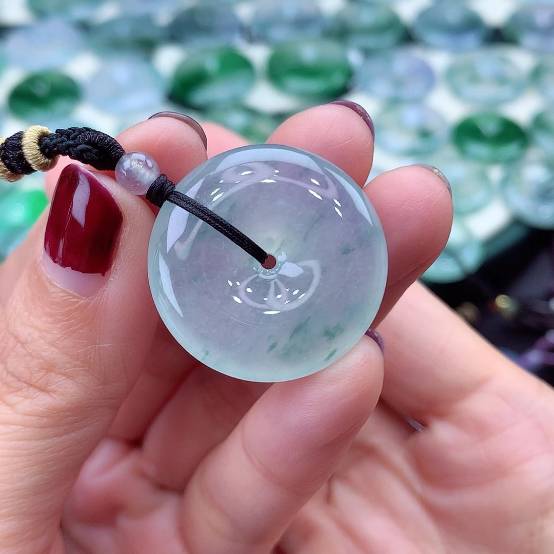 颈饰未镶嵌翡翠编号82-尺寸26/6.3