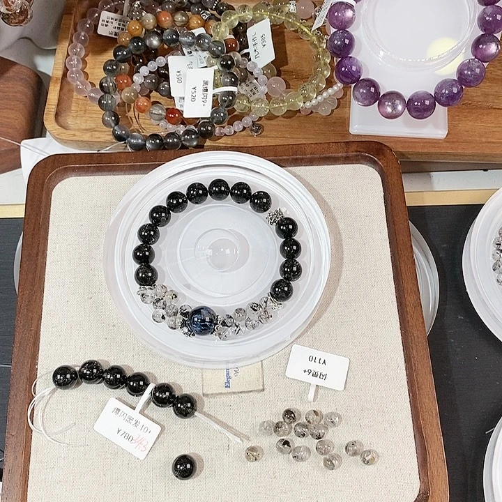 水晶手链未镶嵌风****子14整多留