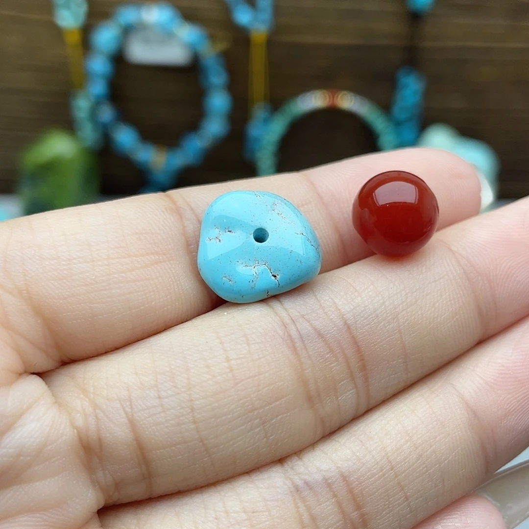 南红玛瑙未镶嵌藏扣