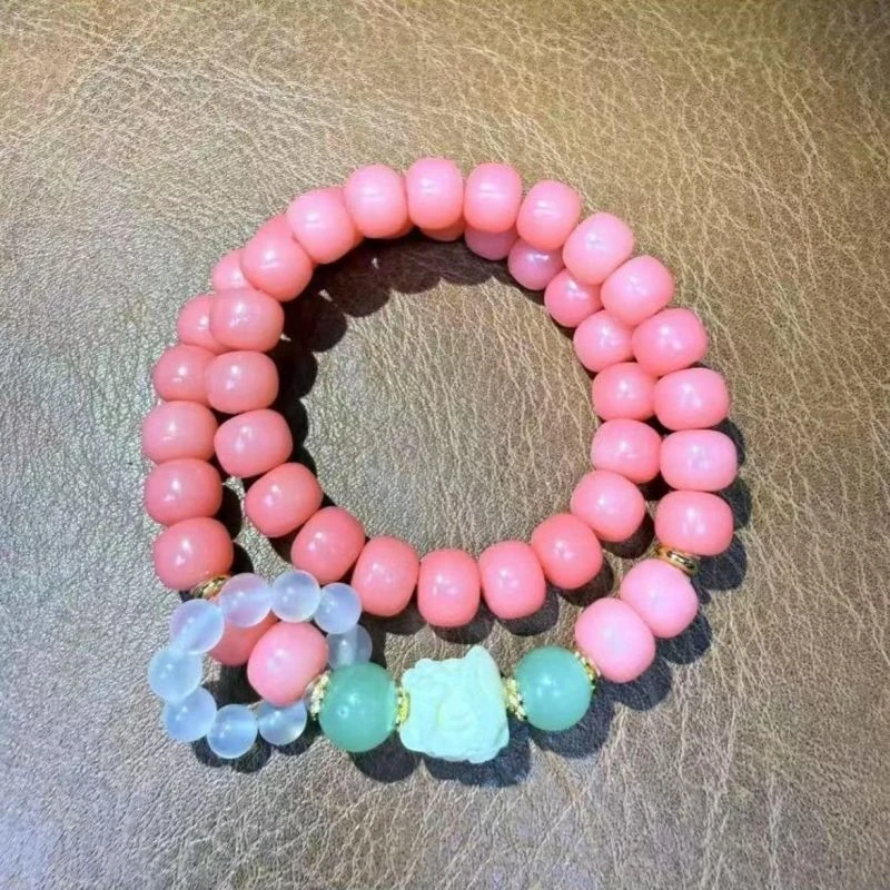 粉云串手串(无礼盒)A737