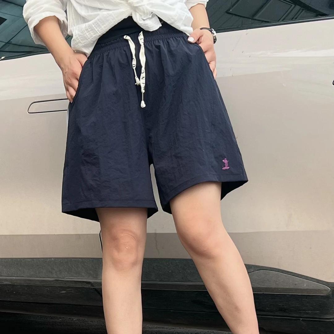 【速干108】韩系夏季糖果色宽松速干女士外穿百搭休闲短裤女