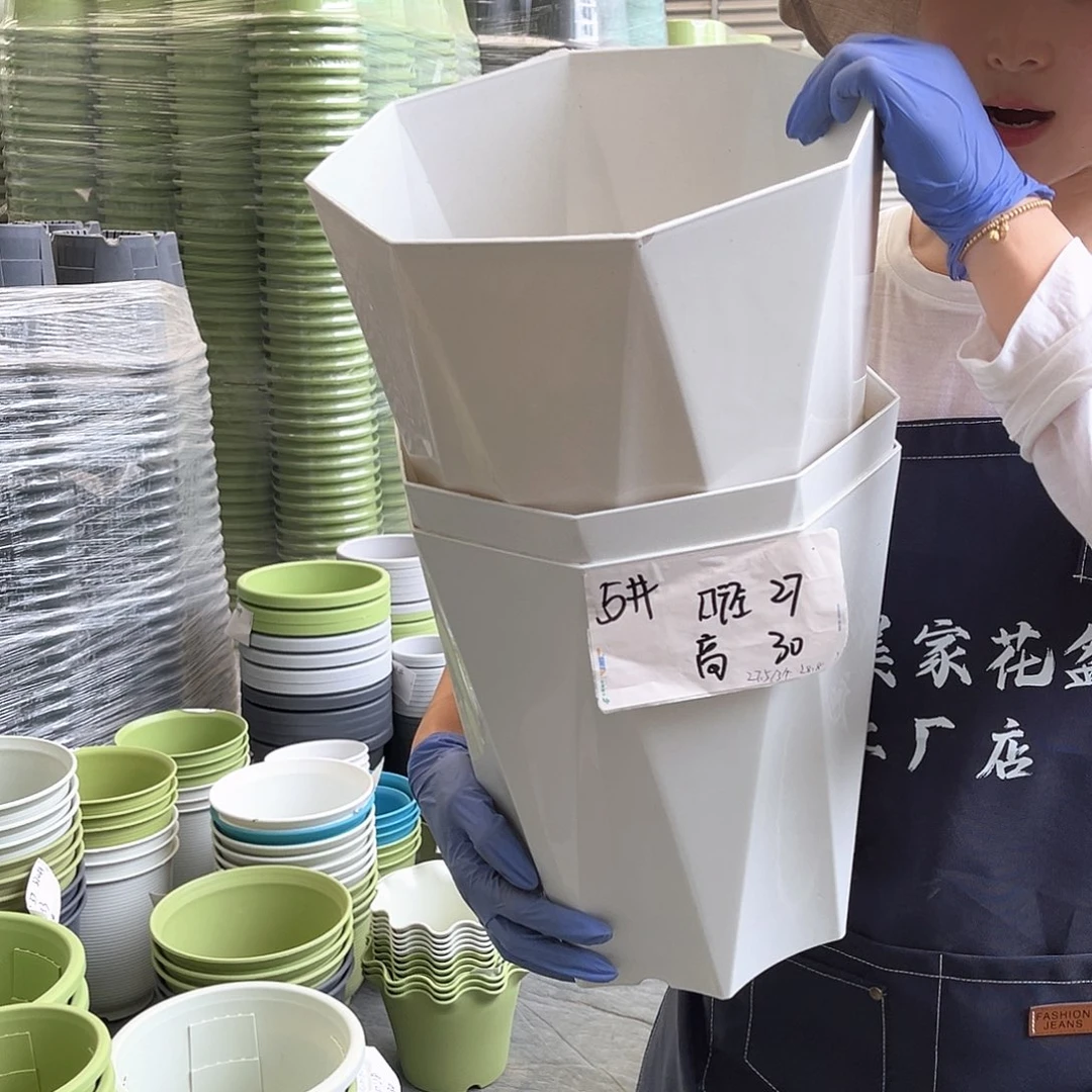 钻石盆5#象牙白3个含托