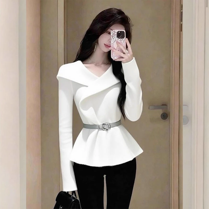 秋冬新款针织衫毛衣女气质轻熟风女装法式轻奢高级感独特漂亮小衫