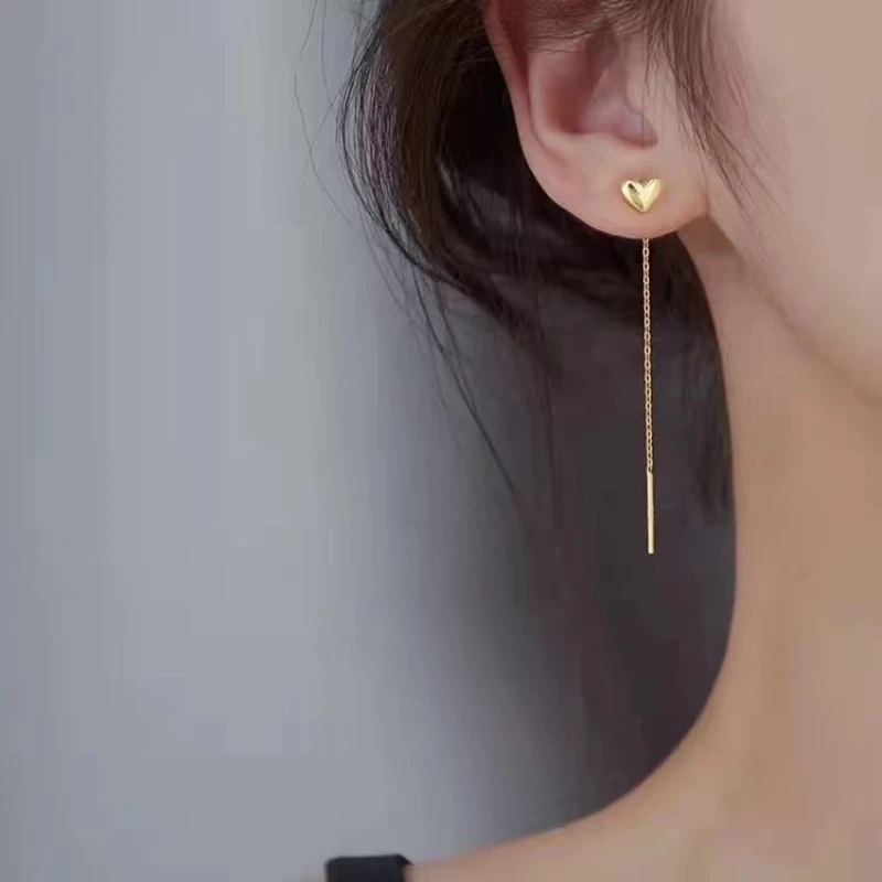 铜合金耳饰 D050  气质轻奢时尚百搭小众简约精致精美ins耳线