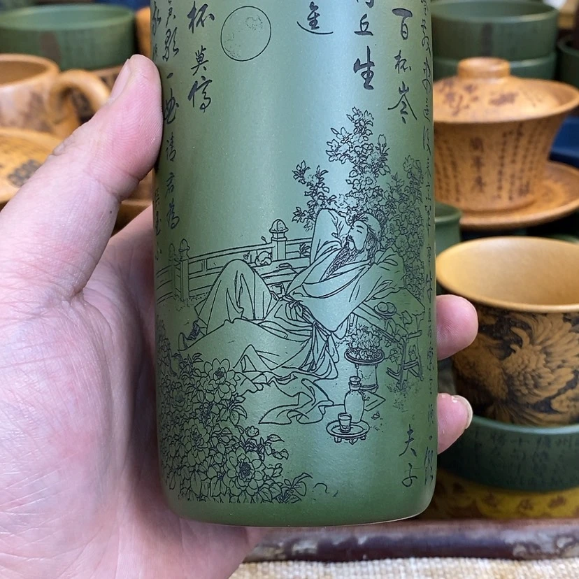 【闪购商品】紫砂杯子宜兴全手工紫砂杯