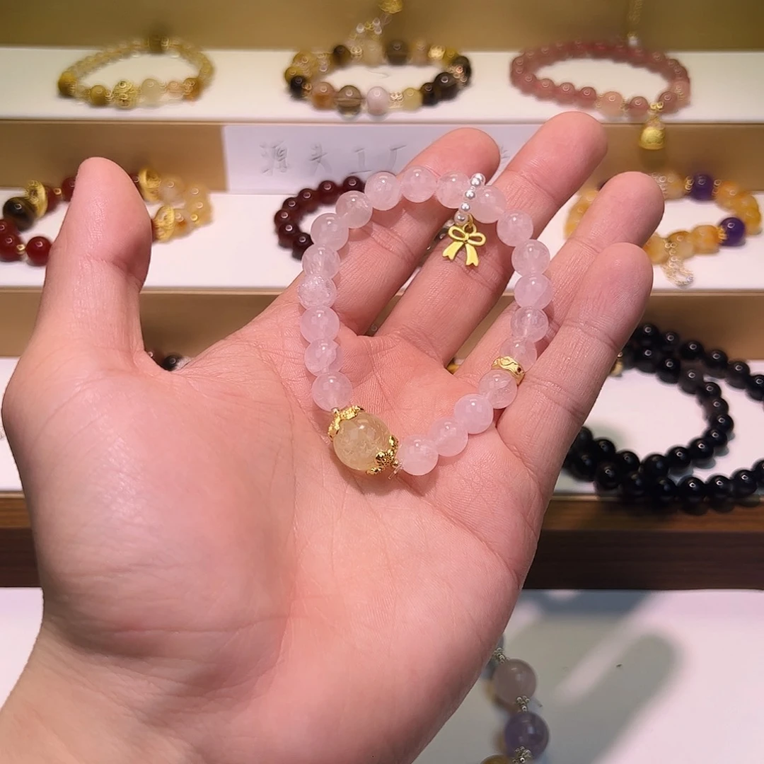 水晶手串未镶嵌手串