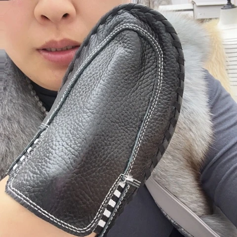 牛皮双面款牛皮头层皮皮鞋软垫鞋