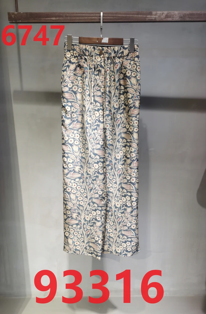 【钱老板专享】93316     意式全经典阔腿裤