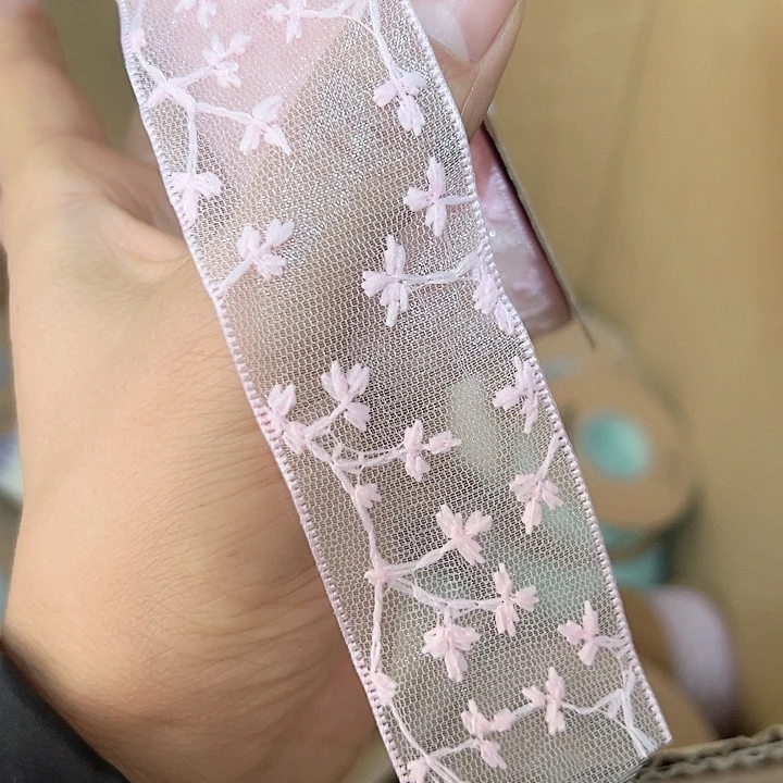 蔚***人4的双层蕾丝粉色10码材料