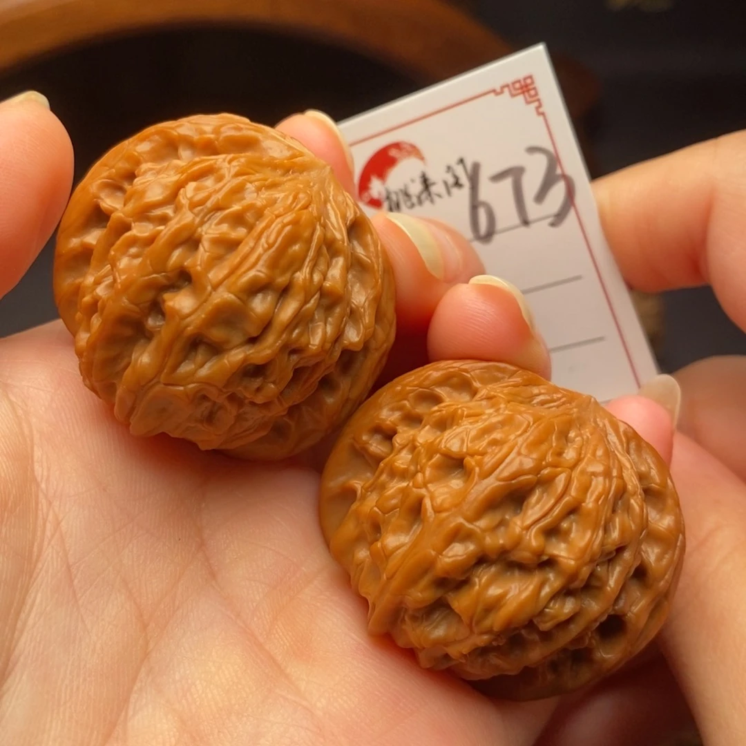 把件文玩核桃673号40磨盘