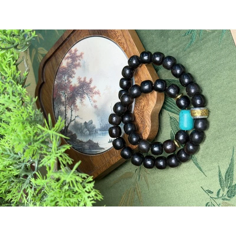 DP-1248-10*11 40颗墨双圈菩提菩提