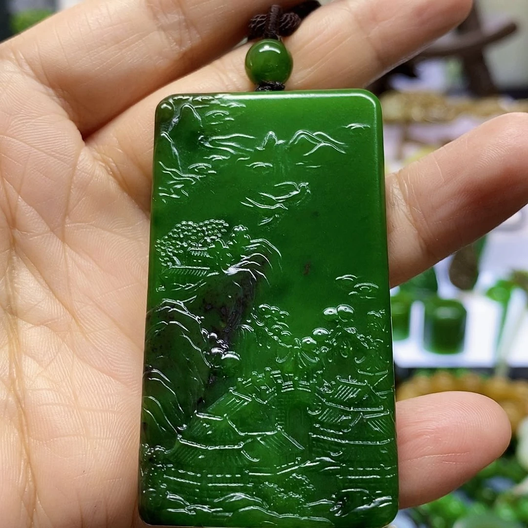 未镶嵌和田玉挂件