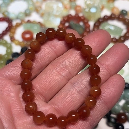 蛇纹石玉未镶嵌手串