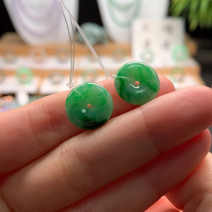 宁***远翡翠未镶嵌手链天然缅甸A货翡翠