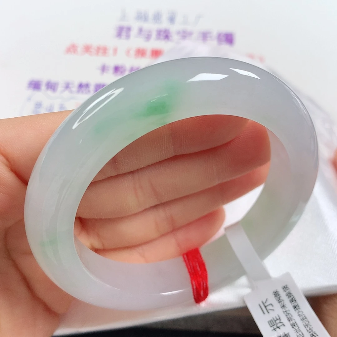 未镶嵌手镯翡翠 正圈⭐⭐⭐⭐⭐强推高货瑕疵漏
